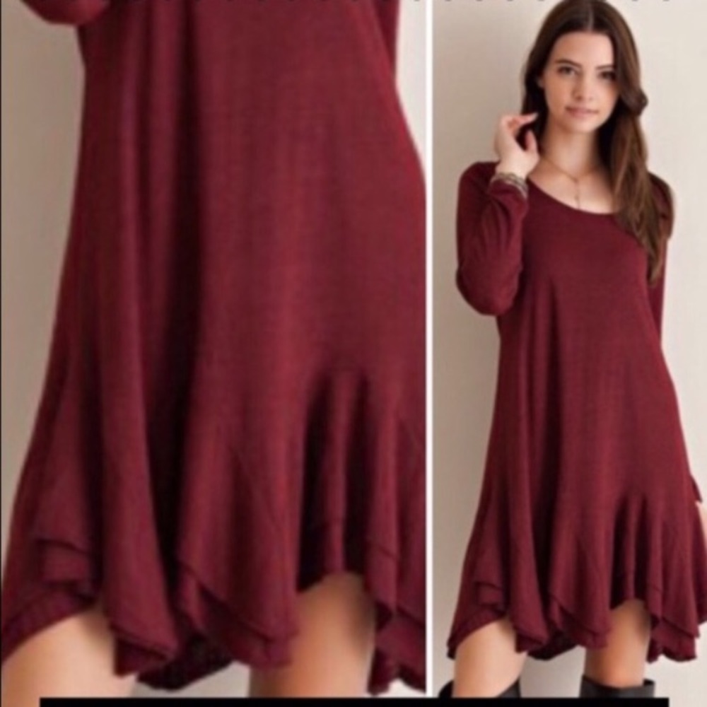 Cozy sweater dress